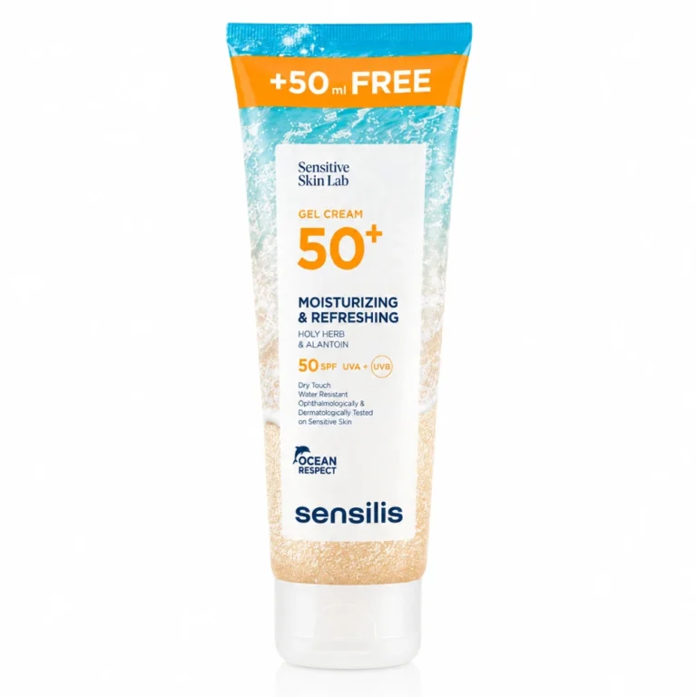 SENSILIS GEL CREME HYDRATANT RAFRAICHISSANT SPF50+ 250ML