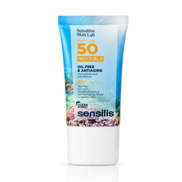 SENSILIS GEL MAT INVISIBLE OIL FREE ANTI AGE SPF50+ 40ML