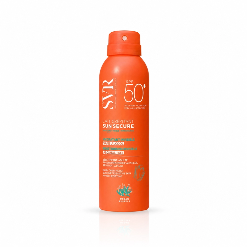 SVR SUN SECURE LAIT CREPITANT SPF50+ 200ML SVR SUN SECURE LAIT CREPITANT SPF50+ 200ML