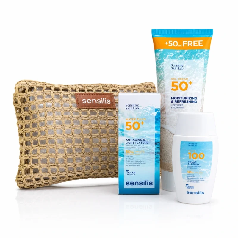 Water Fluid SPF 50+ +Gel Cream SPF 50+ +Allergy SPF 100