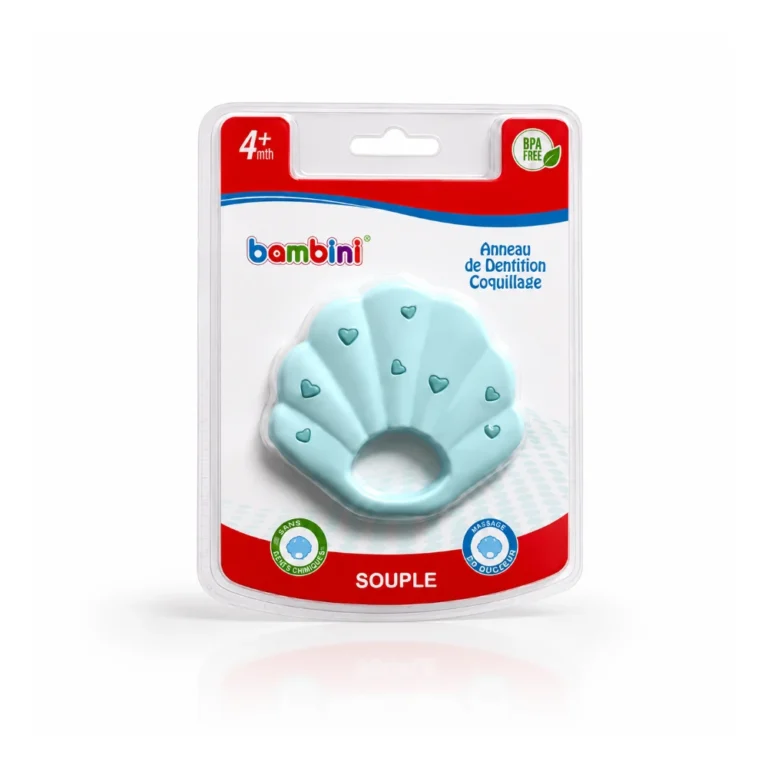 BAMBINI Anneau de Dentition Coquillage
