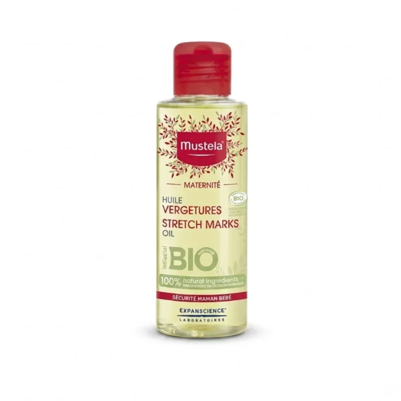 mustela-huile-anti-vergeture-bio-105ml_Bpharma tunisie