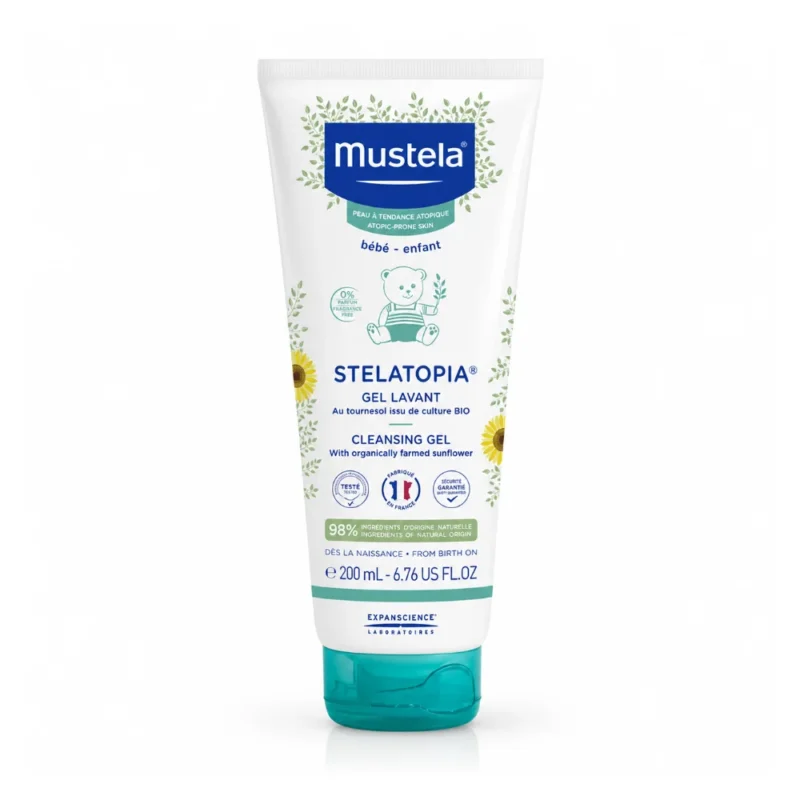 mustela-stelatopia-gel-lavant-200ml_Bpharma tunisie