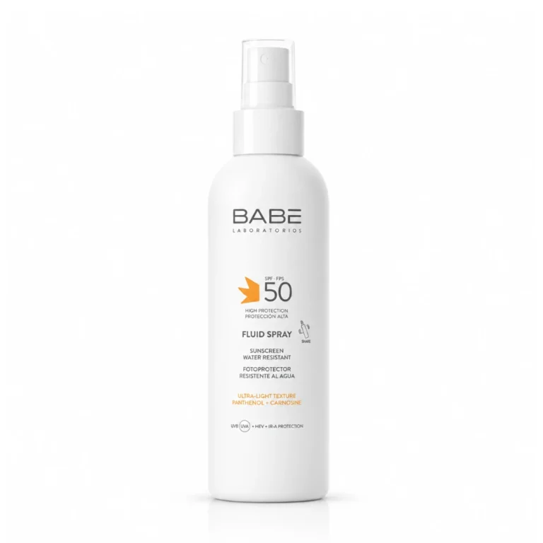 Babé Spray Corporel Fluide SPF50 Résistant à l’Eau 200ml