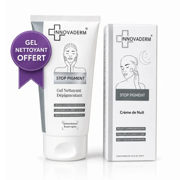 Pack Innovaderm Stop Pigment Gel 150ml + Crème de Nuit 50ml