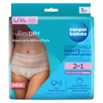 CANPOL BABIES 5 CULOTTES JETABLES 2EN1 RESPIRANTES ET ULTRA-ABSORBANTES 78/012
